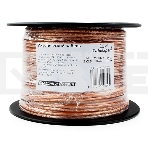 Акустический кабель Cablexpert CC-TC2x2,5-50M, прозрачный,  50 м, на катушке, фото 1