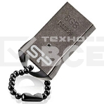 Флешка USB R/W Silicon Power 8Gb Touch T01 SP008Gb,UF2T01V1K USB 2.0 черный/серебристый, фото2