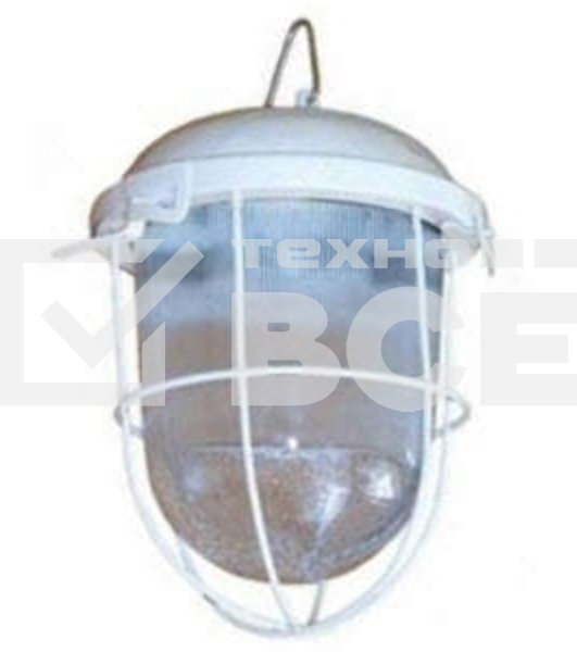 Светильник НСП 02-100-003 с решеткой Владасвет 10112