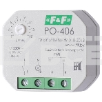 Реле времени PO-406 (задержка выкл. /управ. контактом 230В 8А 1НО IP20 монтаж в коробку d-60мм) F&F EA02.001.019, фото3