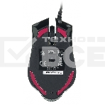 Мышь проводная A4Tech Bloody Q51 черный, 3200 dpi, USB, кнопки - 8, фото3
