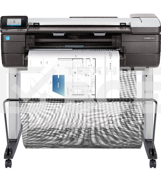 Плоттер струйный HP DesignJet T830 MFP (F9A28D), A1, 24