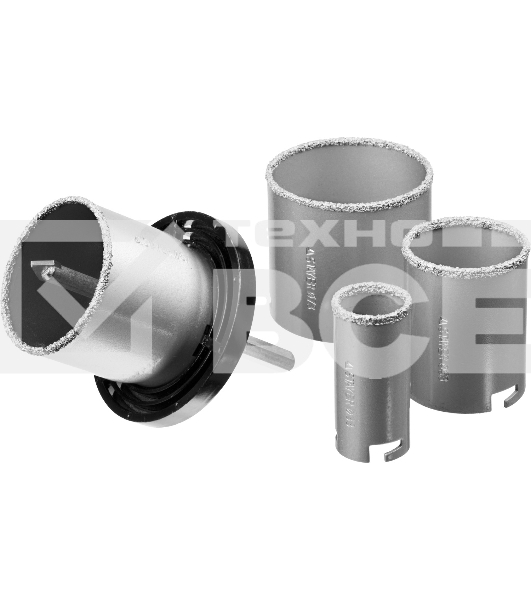 Набор STAYER PROFESSIONAL 33345-H6 коронки d33-73мм