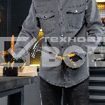 Молоток-гвоздодер Denzel 10423 450 г, цельнометаллический, двухкомпонентная рукоятка, фото10