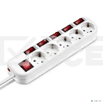 Сетевой фильтр Buro 500SH-3-SW-W 3м (5 розеток) белый (коробка), фото7