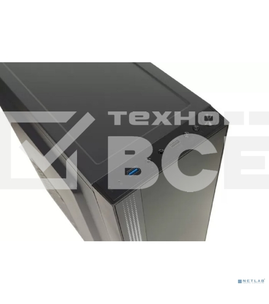 Компьютерный корпус Midtower Filum 00-00866547 ATX S17 черный, без БП, RGb strip, USB 3.0/2.0