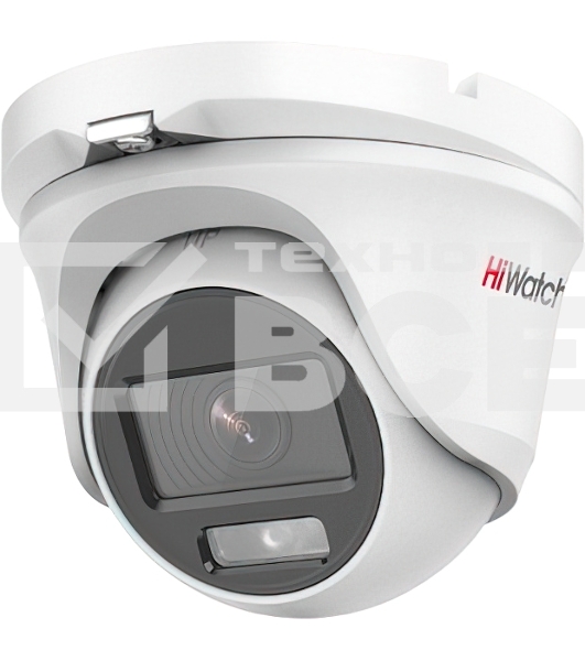 Камера видеонаблюдения аналоговая HiWatch DS-T503L 3.6-3.6мм HD-CVI HD-TVI цв. корп.:белый