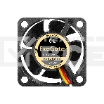 Вентилятор для корпуса ExeGate ExtraSilent ES04020S3P-5 черный, 40 мм, 4800 об/мин, 21 дБ, 3 pin, фото2