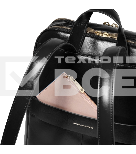 Рюкзак женский Piquadro Blue Square CA6678B2/N кожа черный