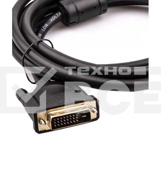 Кабель HDMI AM/DVI(24+1)M, 3м, CU, 1080P@60Hz, 2F, VCOM <CG484GD-3M>