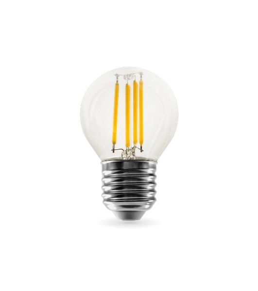 Лампа светодиодная 451124 Filament LED G45 11W E27 4000K 220-240V