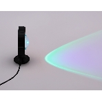 Атмосферная светодиодная настольная лампа Ambrella light DE8383 BK черный LED RGB 3W (ПДУ RGB), фото4