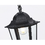 Светильник Ambrella light ST2029 BK/CL черный/прозрачный IP54 E27 max 40W D150*780, фото5