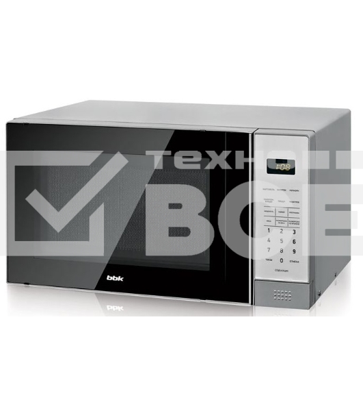 Микроволновая печь BBK 20MWS-729S/BS 20л. 700Вт серебристый/черный