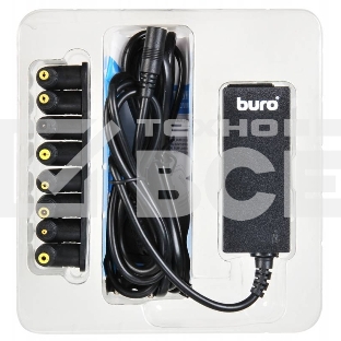 Блок питания Buro BUM-0036S40 автоматический 40W 9.5V-20V 8-connectors от бытовой электросети LED индикатор