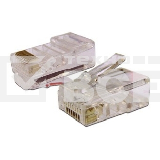 Коннектор медный Lanmaster TWT-PL45-8P8C UTP RJ45 кат.5e (упак.:100шт)