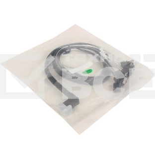 Кабель ACD-RA8643-RASATASB-08M, Internal SFF8643(угловой) -to- 4*SATA(угловой)+SB ( HDmSAS RightAngle -to- 4*SATA RightAngle +SideBand ) 75cm (аналог 2279900-R) (6705171)
