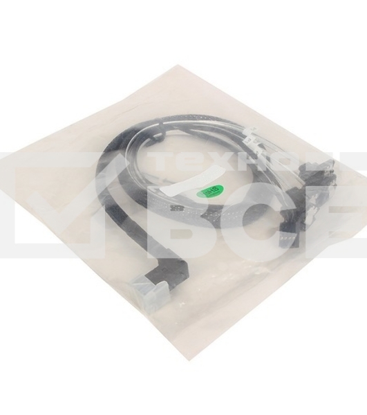 Кабель ACD-RA8643-RASATASB-08M, Internal SFF8643(угловой) -to- 4*SATA(угловой)+SB ( HDmSAS RightAngle -to- 4*SATA RightAngle +SideBand ) 75cm (аналог 2279900-R) (6705171)