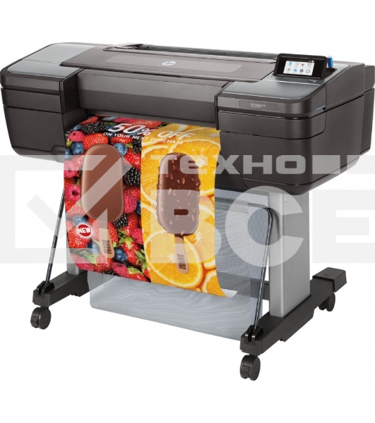 Плоттер струйный HP DesignJet Z6 Postscript (T8W15A), A1, цветной, 24