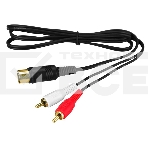 Шнур DIN 5 Pin - 2 RCA, длина 1,5 метра (GOLD) Rexant, фото2