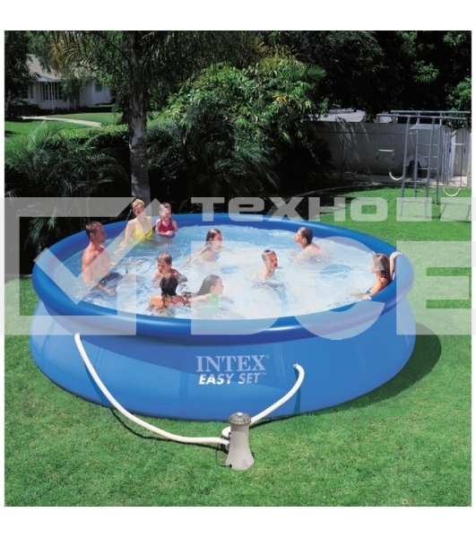 Бассейн Intex Easy Set, 28118, 305х61 см, 3077л, фил.-насос 1250л/ч, уп.1