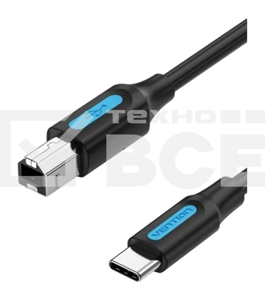 Кабель Vention USB 2.0 Type C M/BM - 1 м.