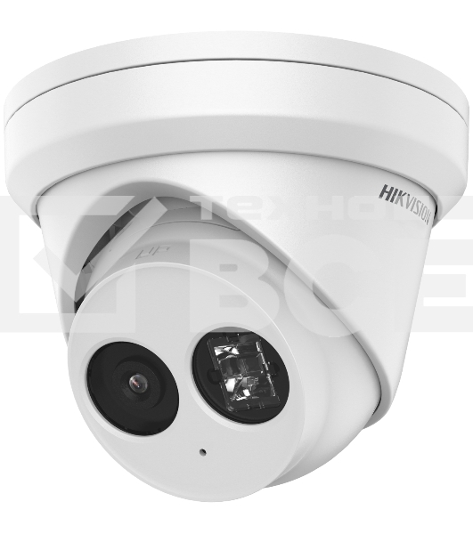 Камера видеонаблюдения IP Hikvision DS-2CD2383G2-IU(2.8mm) 2.8-2.8мм цв. корп.:белый