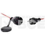 Удлинитель силовой Starwind ST-PS1.10/R 3x1.0кв.мм 1розет. 10м ПВС без катушки красный, фото4