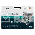 Набор инструментов STELS 141151/4'' 3/8'' 1/2'' cr-v s2 усиленный кейс 216предм., фото13
