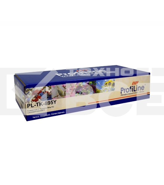 Картридж PL-TK-895Y для Kyocera Mita FS-C8020MFP/8025MFP/8525MFP Yellow 6000 копий ProfiLine