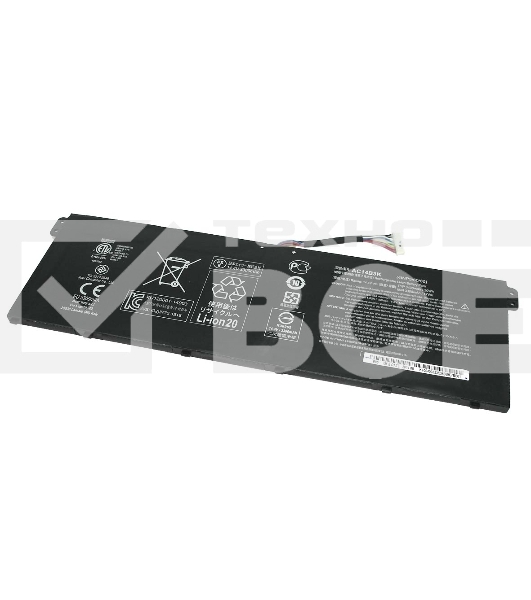 Аккумуляторная батарея для ноутбука Acer CB3-531 15.2V 3300mAh 48Wh (4INP5/60/80)