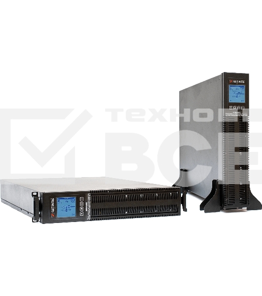 Источник бесперебойного питания Штиль STR1103TLD 2700Вт 3000ВА черный без батареи
