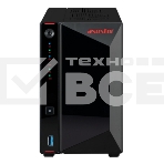 Сетевой накопитель ASUSTOR AS5402T 2-Bay NAS/Media player/Intel Celeron N5105 2.0GHz up to 2.9GHz, 4GB SO-DIMM DDR4, noHDD(HDD,SSD),/2x 2,5Gb (LAN)/3xUSB3.2,HDMI; 90IX01R1-BW3S20, фото8