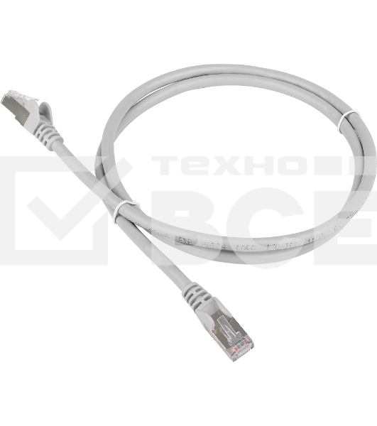 Кабель Patch cord Lanmaster TWT-45-45-1.5/S-GY 10 PCS 1.5м FTP Cat 5e Grey