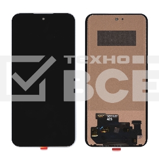 Дисплей для Samsung Galaxy A55 5G SM-A556B в сборе с тачскрином черный