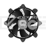 Кулер PcCooler R120-XXNIXX-GL черный 95мм алюминий 2700rpm 27.8db 4-pin 95W 70мм, фото9