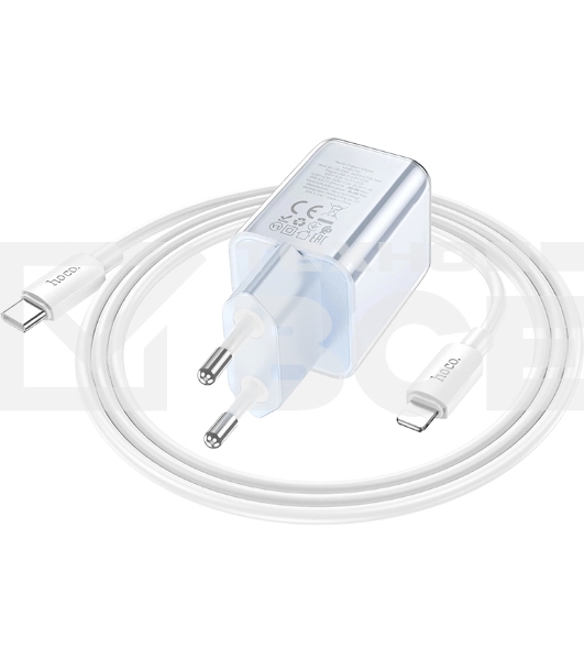 Сетевое зарядное устройство Hoco N47 Glorious 30W 3A (PD) белый PD30W