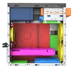 Компьютерный корпус без блока питания Case Foxline FL-702, mATX, 1x5.25EXT, 1x3.5EXT, 2x3.5INT, 2xUSB2.0, HDA, w/o FAN, w/o PSU, фото5