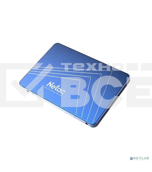 Накопитель SSD Netac N600S, 2TB, SATA III, 2.5