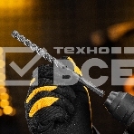 Бур по бетону Denzel цельная крестовая пластина, 10x165 мм, SDS PLUS, фото6