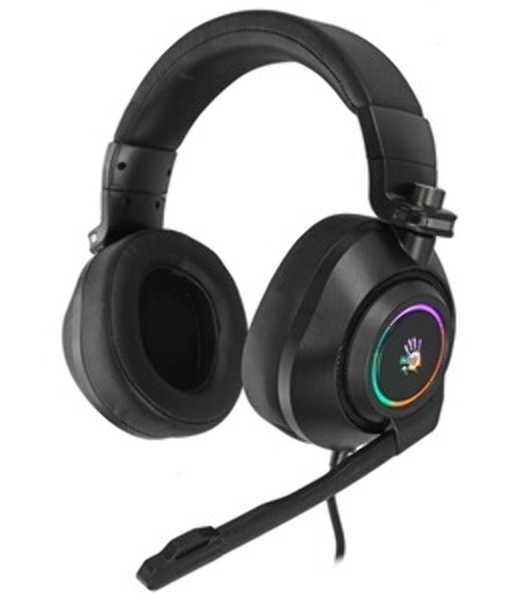 Гарнитура Bloody G580 чёрный, проводная, подсветка