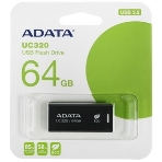 Флешка USB ADATA UC320 (UC320-64G-RBK/BK), 64Gb, USB 3.2, R/W 100/30, черный, фото4