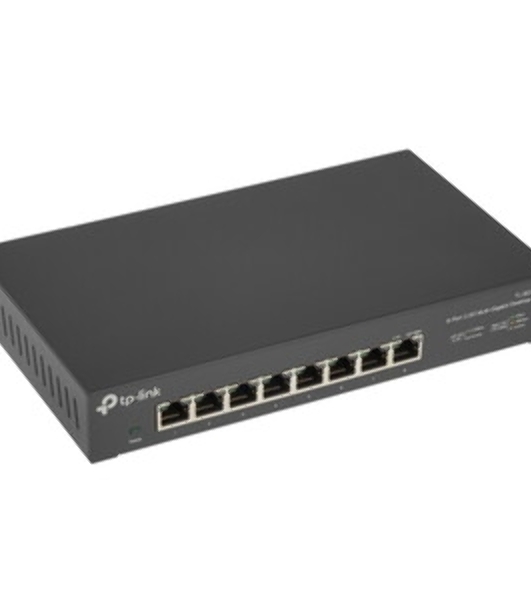 Коммутатор TP-Link SMB TL-SG108 8-port Desktop Gigabit Switch, 8 10/100/1000M RJ45 ports,metal case