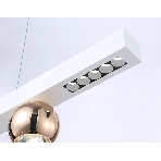 Светильник подвесной светодиодный FL5955 WH/GD белый/золото 4200K 18W 1000*70*1200 (Без ПДУ), фото6