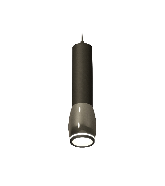Светильник Ambrella Light XP1123002 DCH/SBK/FR черный хром/черный песок/белый матовый MR16 GU5.3