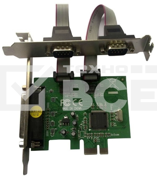 Контроллер PCI-E Noname MS9901 1xLPT 2xCOM Bulk