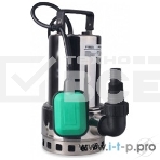 Насос PATRIOT F 900/S дренажный грязн.вода корпус нерж.сталь 900Вт 15000л/ч глуб.5м напор9м, фото2