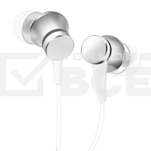 Наушники Xiaomi Mi In-Ear Headfones Basic Silver