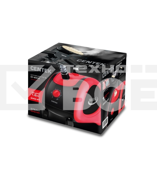 Отпариватель Centek CT-2370 черн/красн