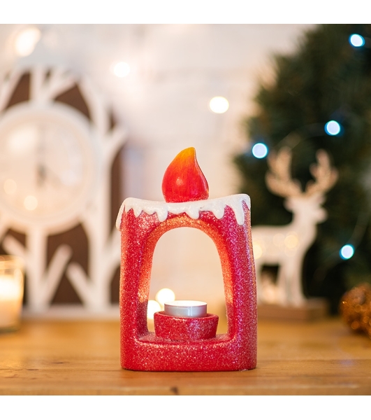 Керамический подсвечник «Свечка» 12.5х6х19.3 см